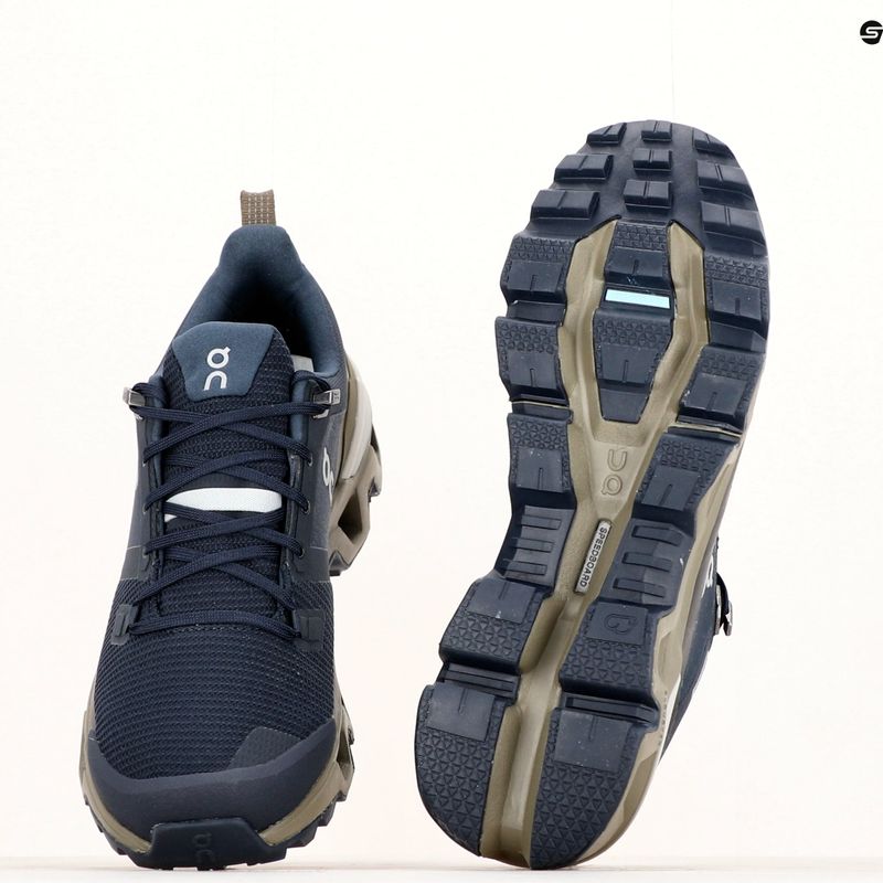 Herren-Trekkingstiefel On Cloudwander Wasserdicht schwarz 7398604 11