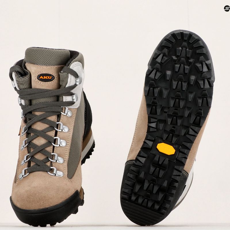 Trekkingschuhe Damen AKU Ultra Light Original GTX grau-beige 365.2-528-4 11