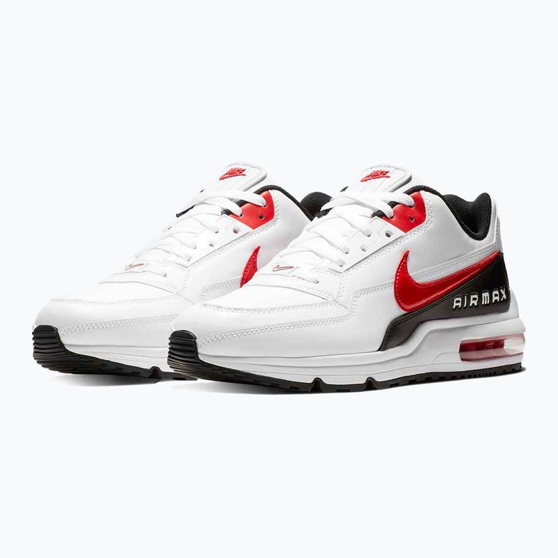 Männer Nike Air Max LTD 3 weiß/universitätsrot/schwarz Schuhe 3