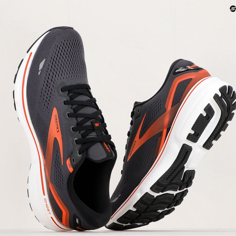 Brooks Ghost 15 Herren Laufschuhe grau 1103931D024 17