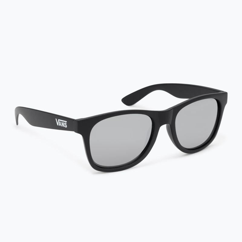 Vans Spicoli 4 mattschwarz/silberne Spiegel-Sonnenbrille