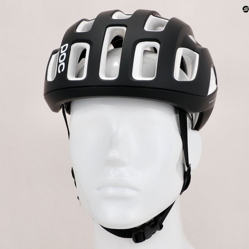 Fahrradhelm POC Ventral Air MIPS NFC uranium black/hydrogen white matt 10