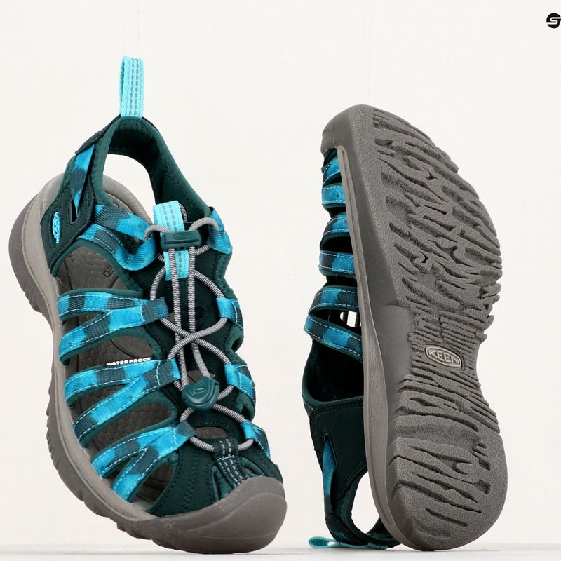 Trekkingsandalen Damen Keen Whisper Sea Moss blau 127362 18