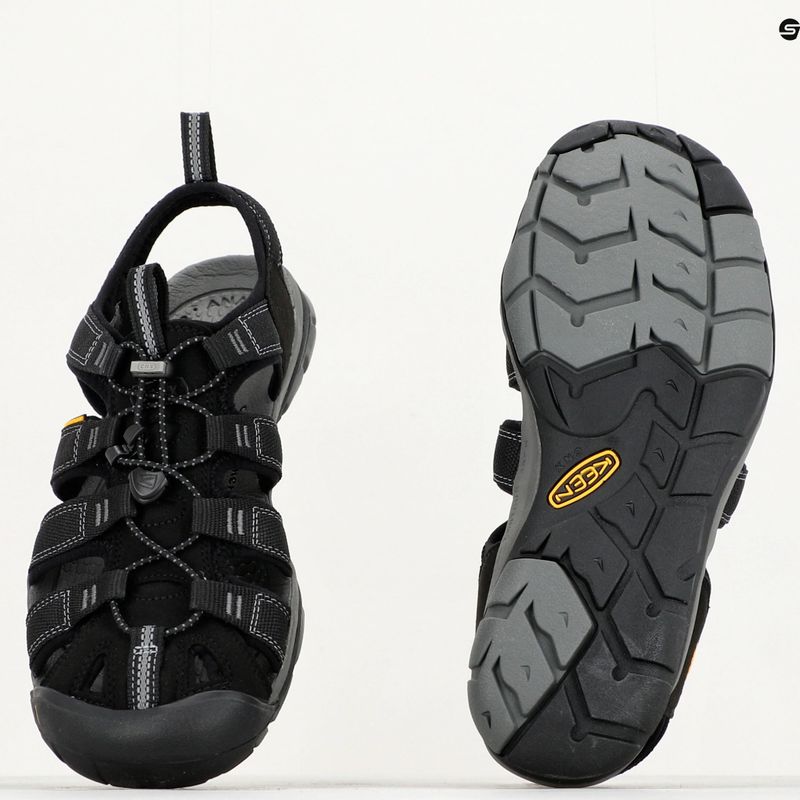 Trekkingsandalen Herren Keen Clearwater CNX schwarz 1866 17
