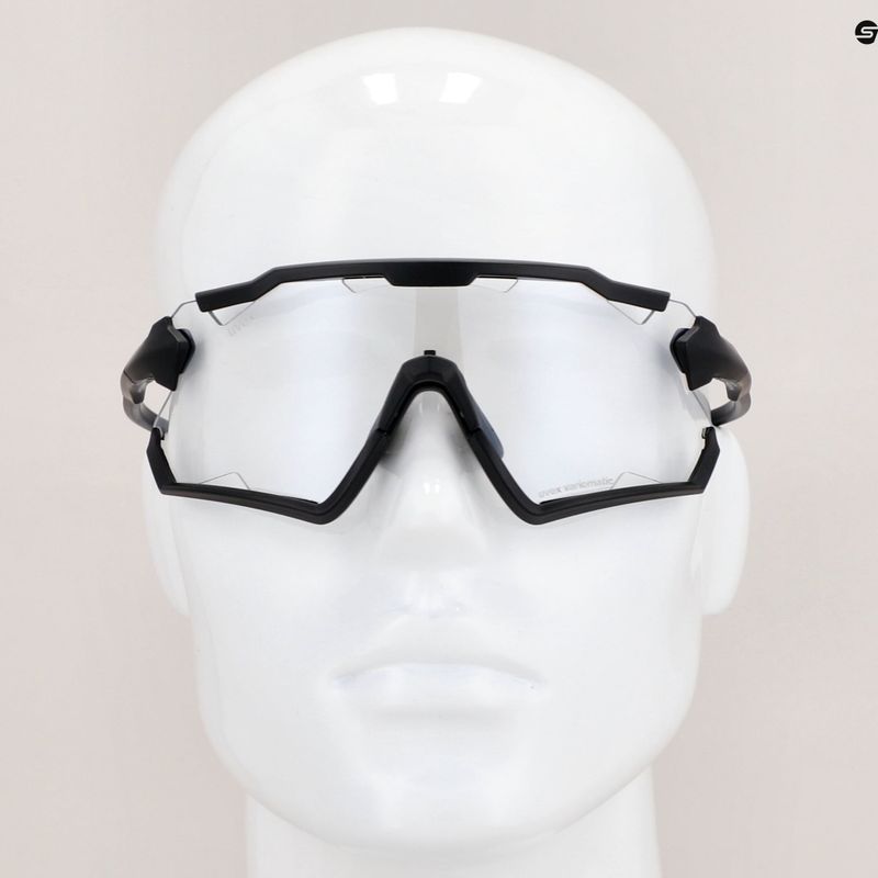 UVEX Sportstyle 228 V schwarz matt/verspiegelt silber Sonnenbrille 53/3/030/2205 12
