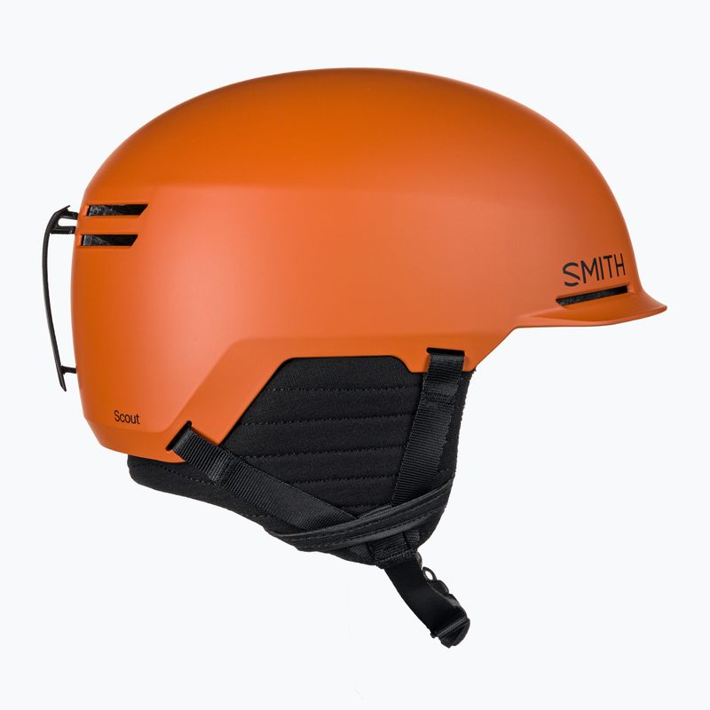 Smith Scout mattem Karneol Skihelm 4