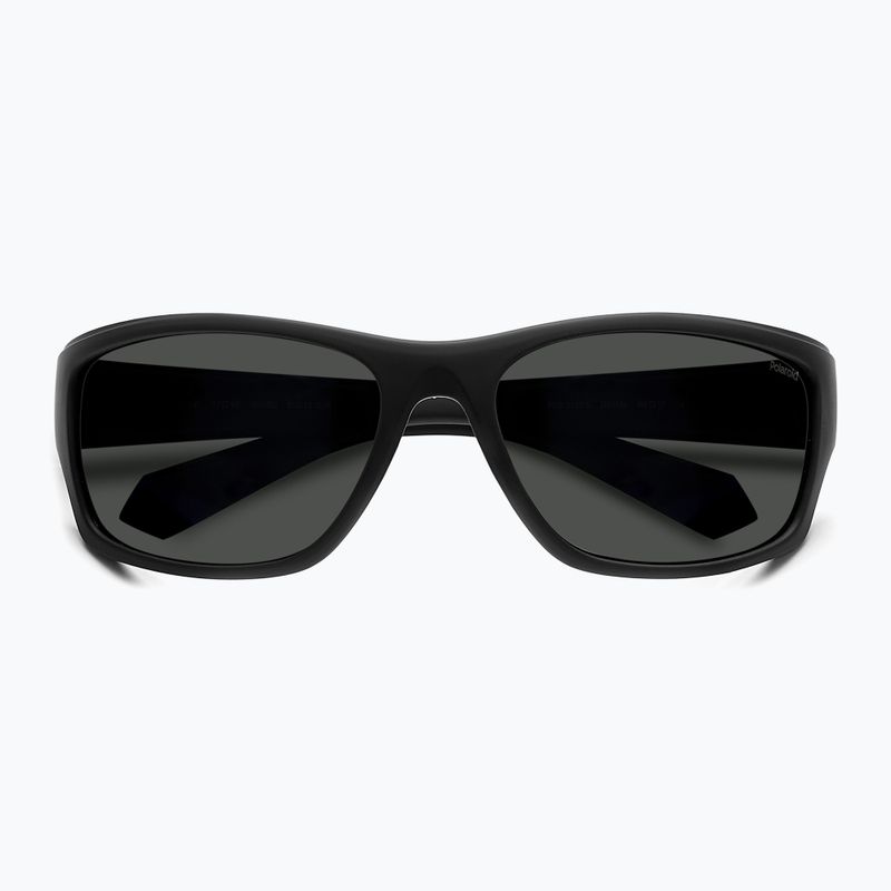 Polaroid PLD 2135/S mattschwarz blau/grau polarisierte Herren-Sonnenbrille 4