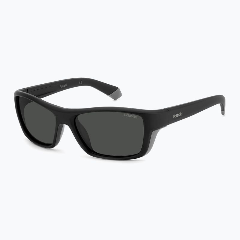 Polaroid PLD 7046/S schwarz grau/grau polarisierte Herren-Sonnenbrille 2