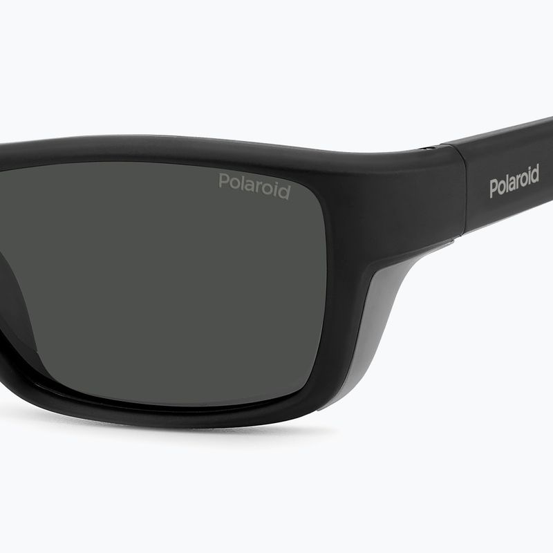 Polaroid PLD 7046/S schwarz grau/grau polarisierte Herren-Sonnenbrille 5