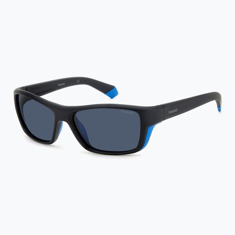 Polaroid PLD 7046/S schwarz azur/blau polarisierte Herren-Sonnenbrille 2
