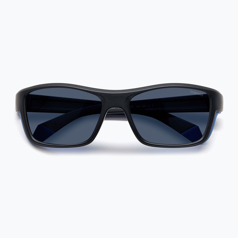 Polaroid PLD 7046/S schwarz azur/blau polarisierte Herren-Sonnenbrille 4