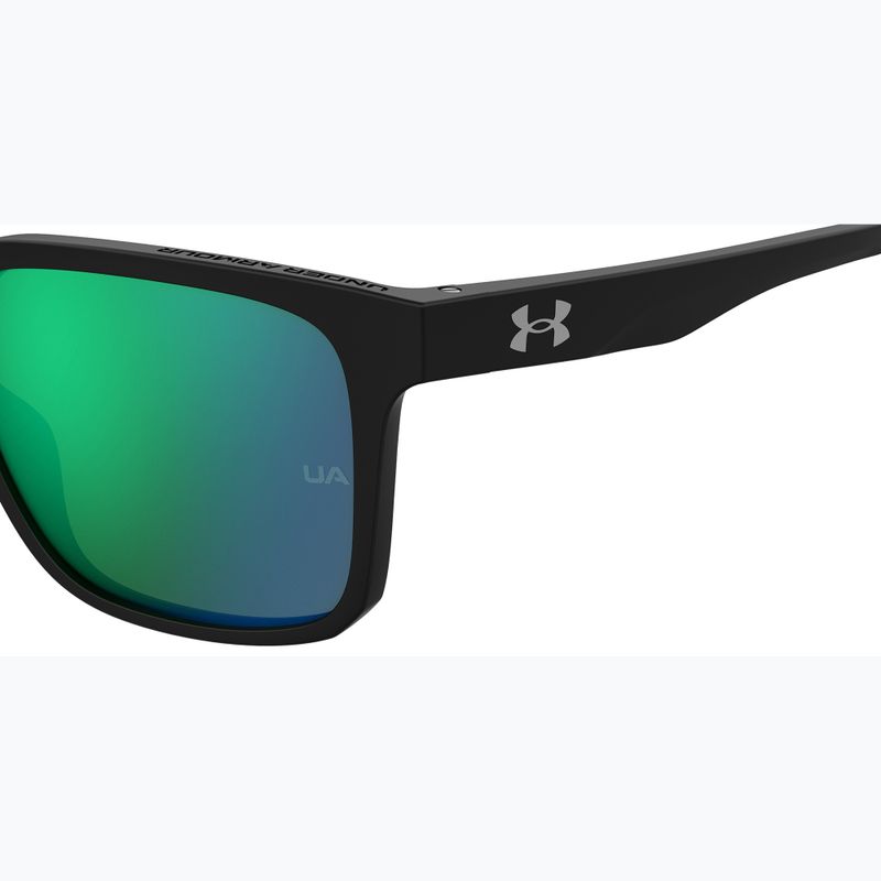 Under Armour Assist 2 schwarz/grün Multilayer-Sonnenbrille für Herren 7