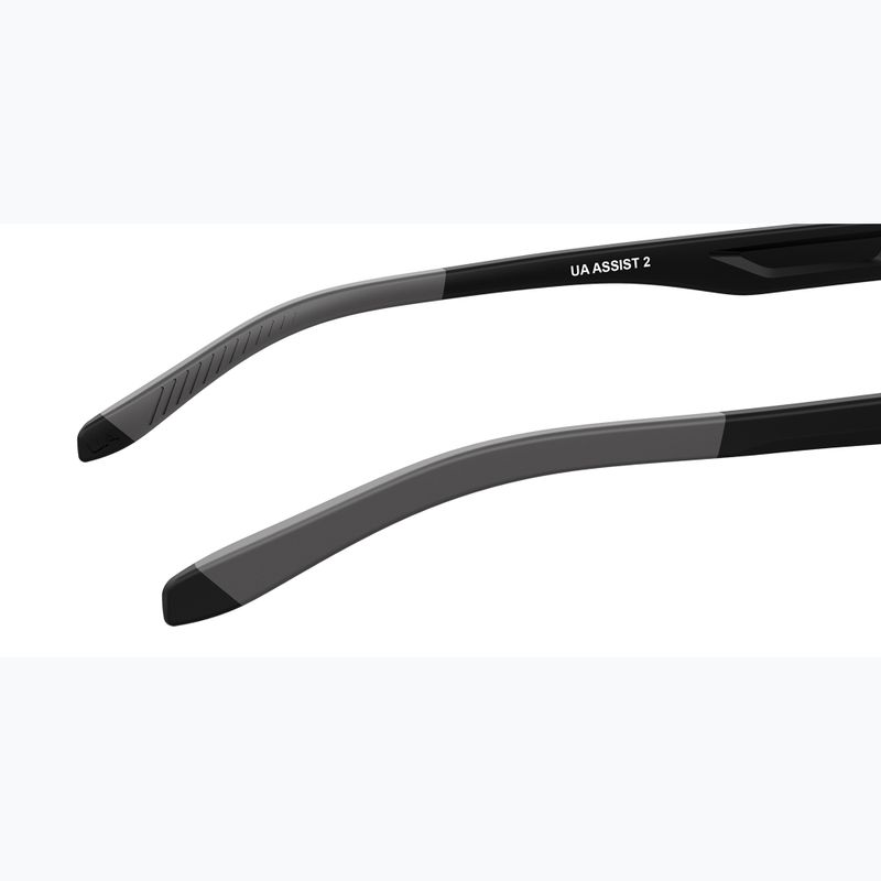 Under Armour Assist 2 schwarz/grün Multilayer-Sonnenbrille für Herren 8