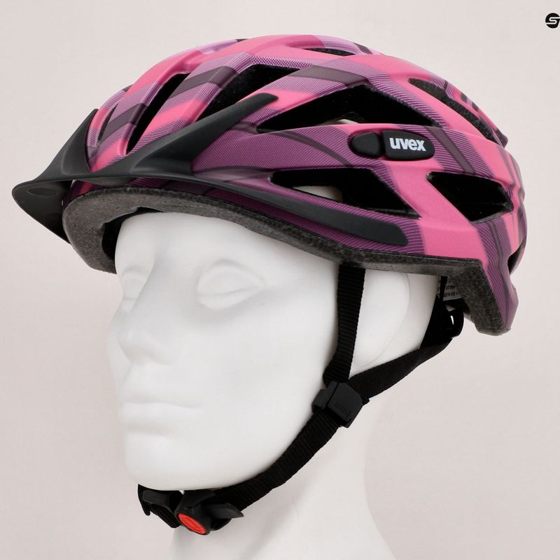 Fahrradhelm Uvex Air Wing CC schwarz/rosa 41/0/048/08/15 12