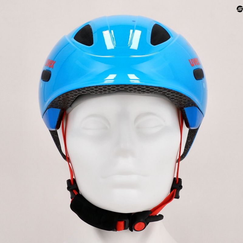 UVEX Kinderfahrradhelm Oyo Style blau S4100470617 15