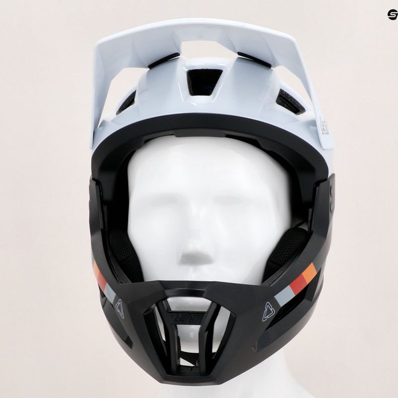 Leatt MTB Enduro 2.0 Fahrradhelm V23 weiß und schwarz 1023014952 10