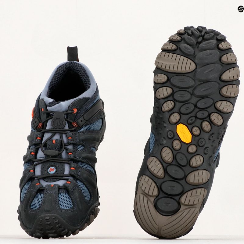 Herren-Trekking-Schuhe Merrell Chameleon II Stretch navy blau und schwarz J516375 13