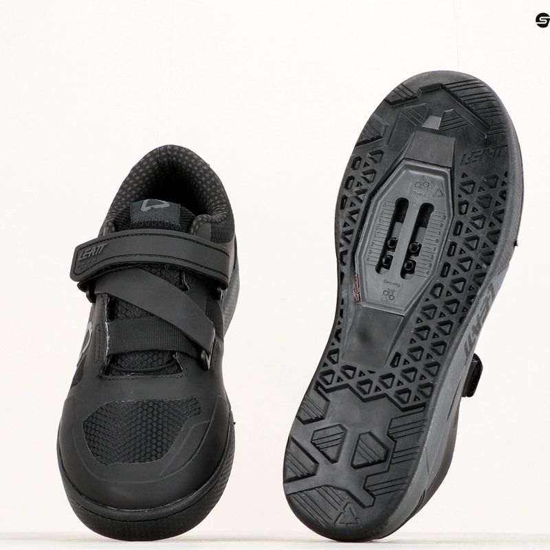 Herren MTB-Radschuhe Leatt 5.0 Clip schwarz 3023048255 16