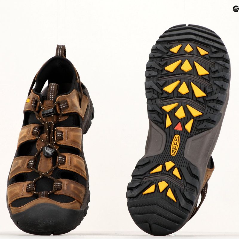 Trekkingsandalen Herren Keen Targhee III braun 122427 12