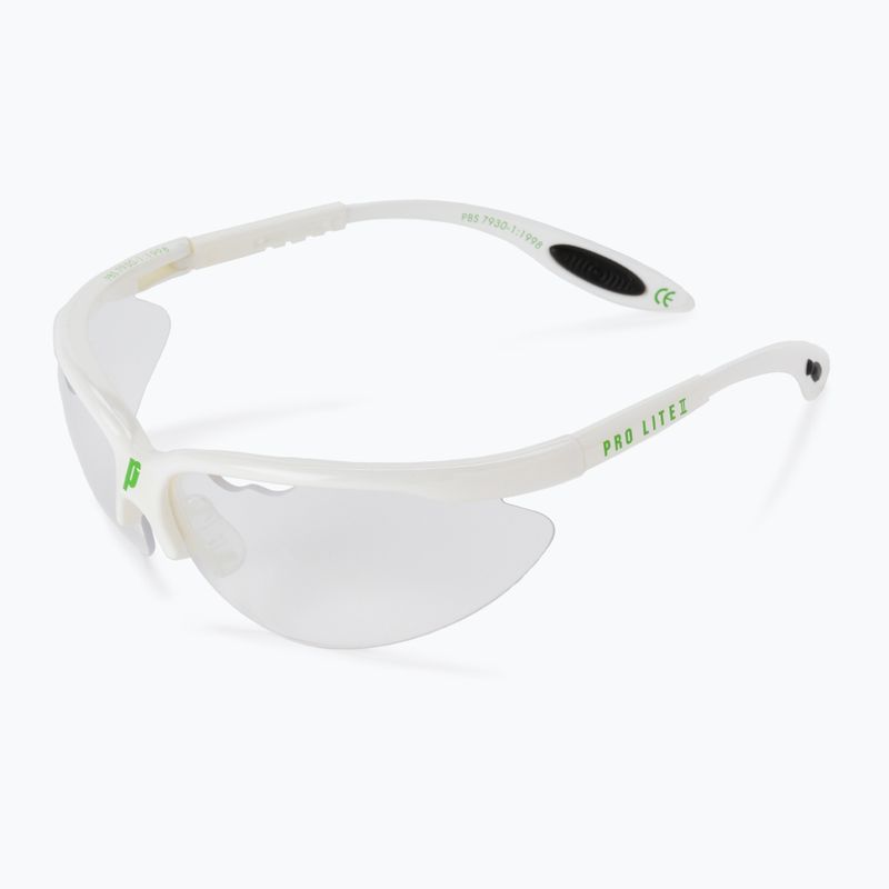 Prince sq.Pro Lite Squashbrille Weiß 6S822010 3