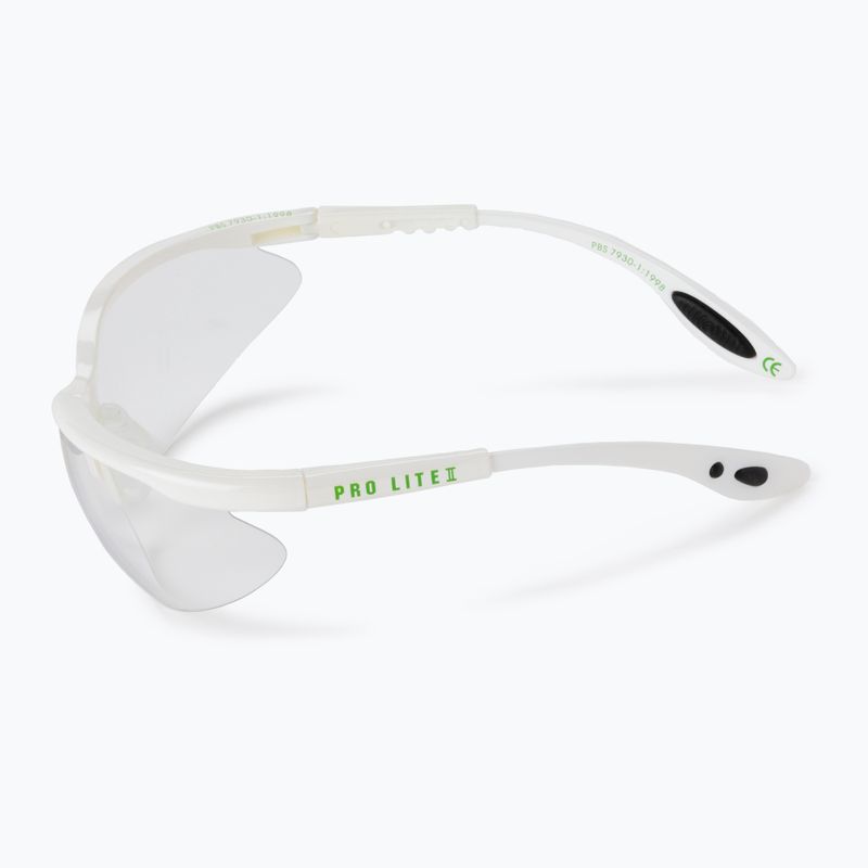 Prince sq.Pro Lite Squashbrille Weiß 6S822010 4
