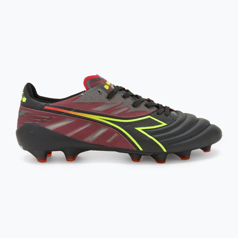 Herren Diadora Brasil Elite Veloce ITA LPX Fußballschuhe schwarz und kastanienbraun DD-101.178785-D0136-43 10