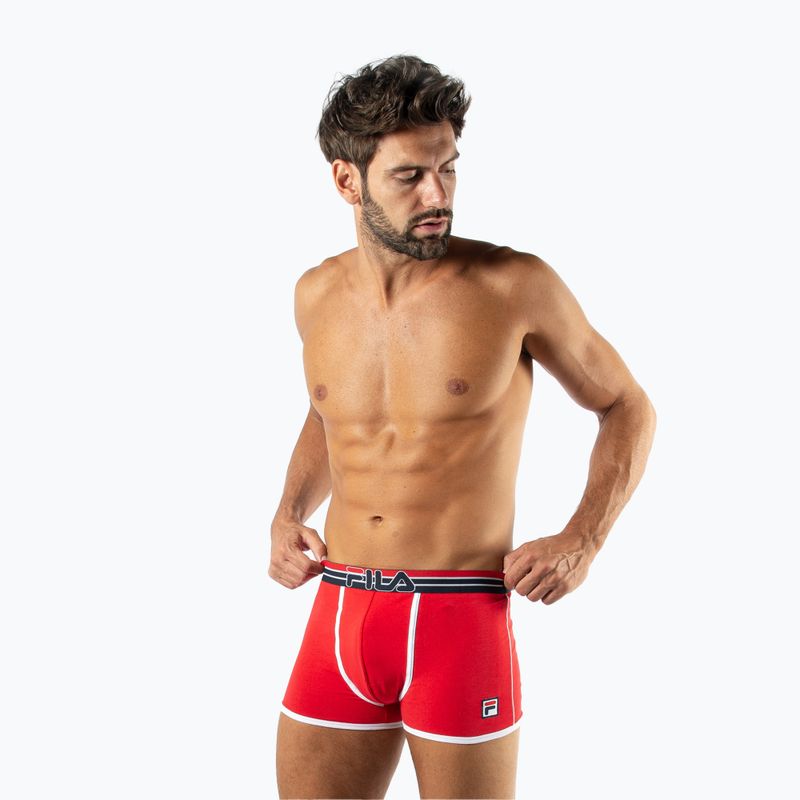 FILA Herren Boxershorts FU5077 rot 4