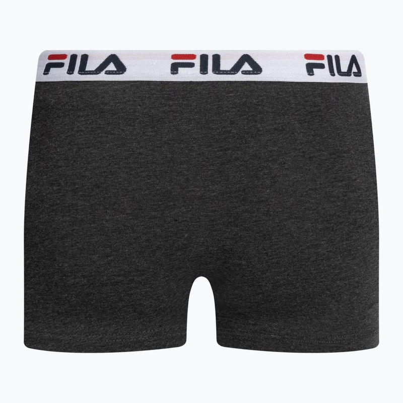 Herren-Boxershorts FILA FU5016/2 anthracite melange 3