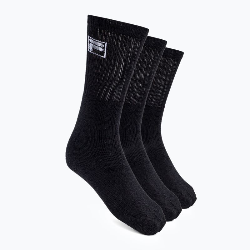 Tennissocken für Männer FILA F9000 black