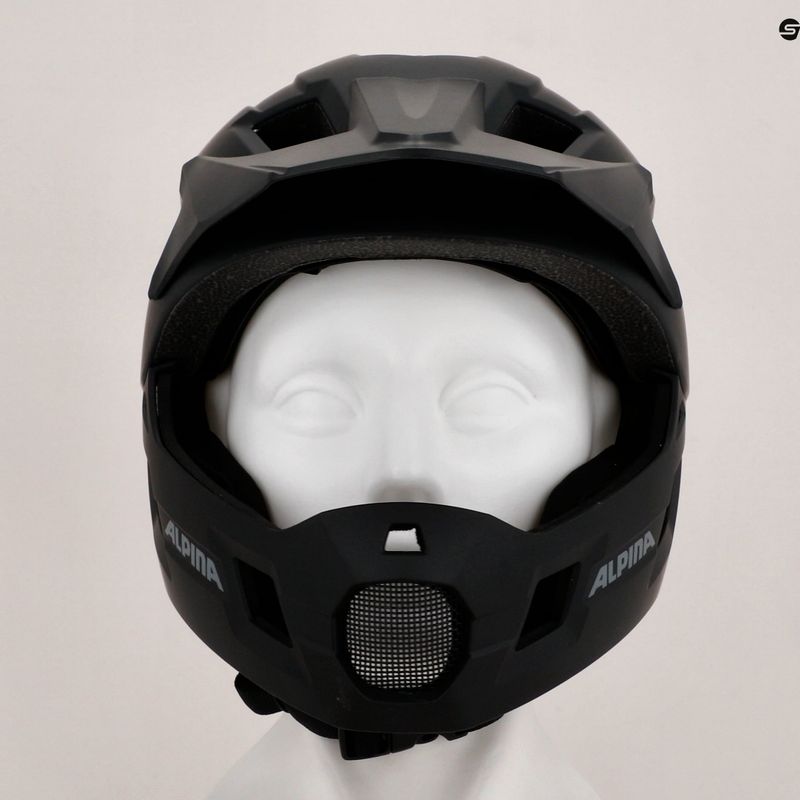 Fahrradhelm für Kinder Alpina Rupi black matte 8