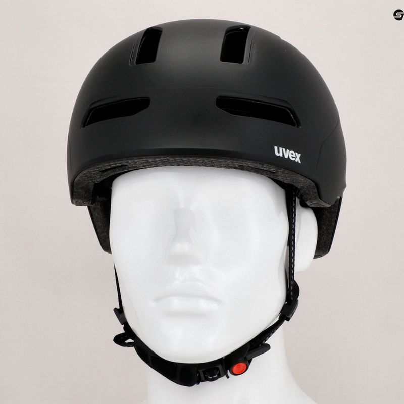 Fahrradhelm UVEX Urban Planet LED schwarz 41/0/065/01/17 14