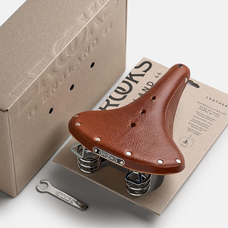 Fahrradsattel Brooks England B66 honey 8