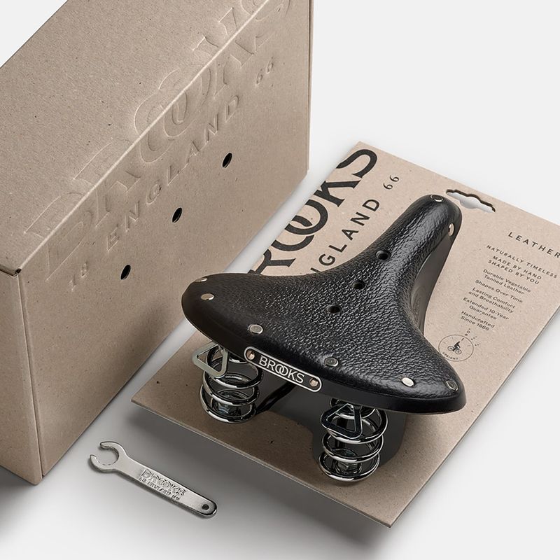 Fahrradsattel Brooks England B67 Short black 8