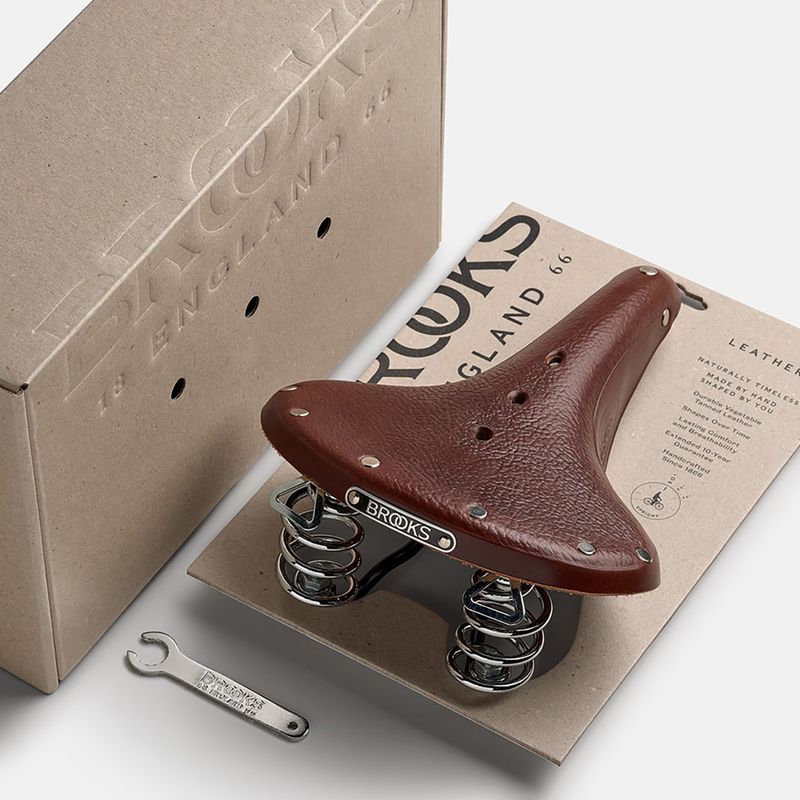 Fahrradsattel Brooks England B67 brown 8