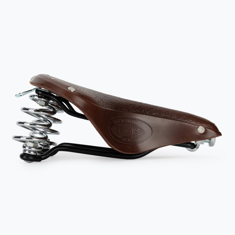 Fahrradsattel Brooks England B67 Short brown 2