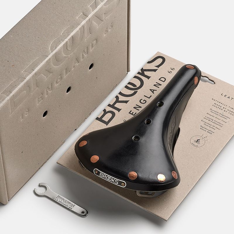 Fahrradsattel Brooks England B17 Special Titanium black 8