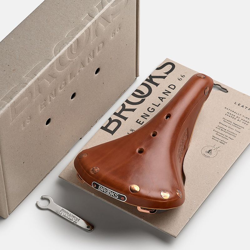 Fahrradsattel Brooks England B17 Special honey 8