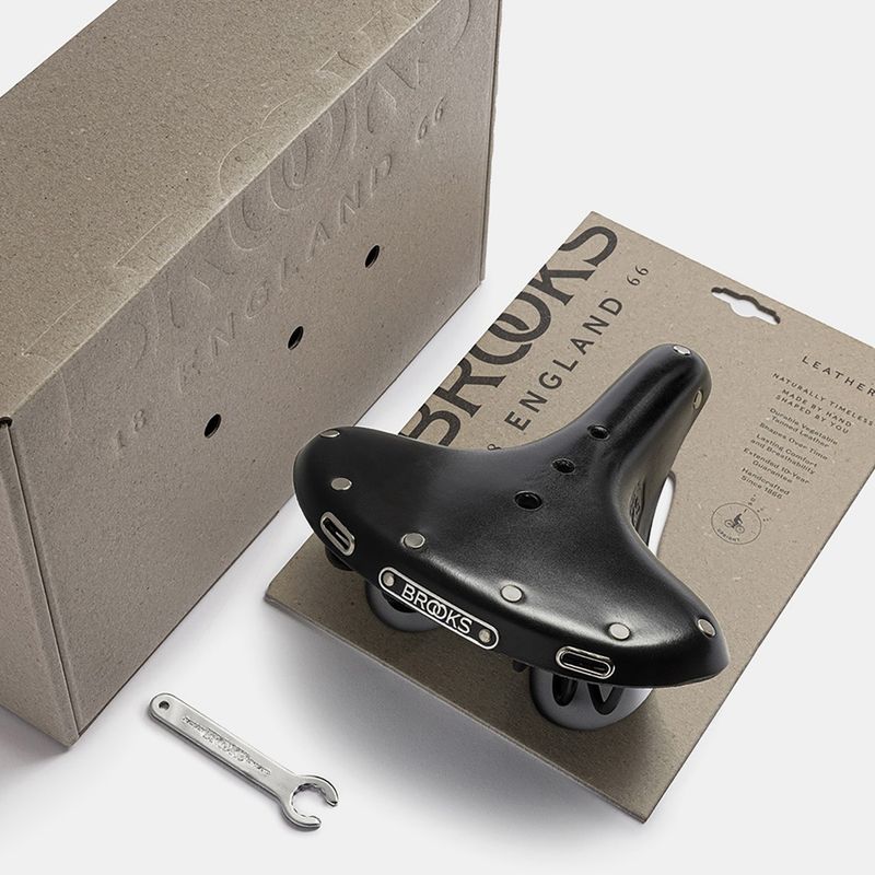Fahrradsattel Brooks England B72 black 8