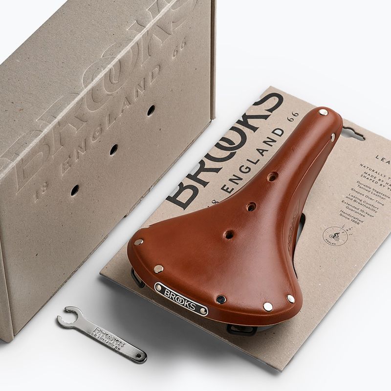 Fahrradsattel Brooks England B17 honey 8