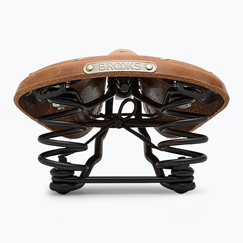Fahrradsattel Brooks England Flyer Softened dark tan 5