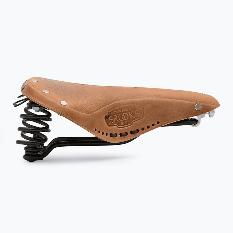 Fahrradsattel Brooks England B67 Softened dark tan 4
