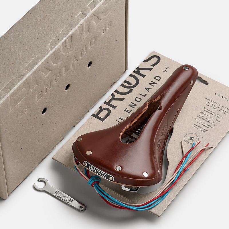 Fahrradsattel Brooks England B17 Narrow Carved brown 8
