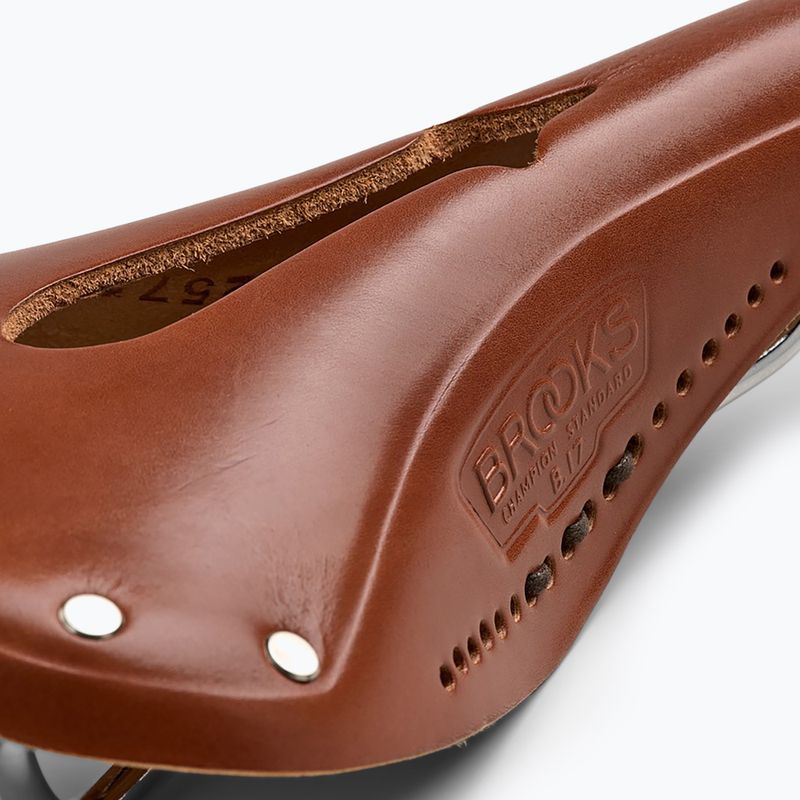 Fahrradsattel Brooks England B17 Carved honey 6