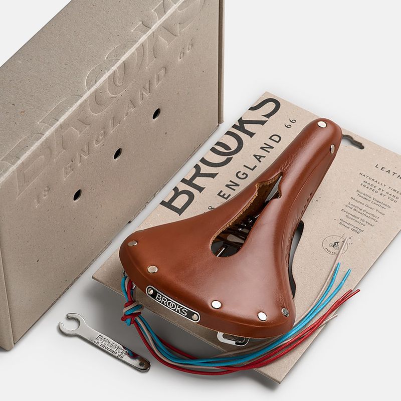 Fahrradsattel Brooks England B17 Carved honey 8