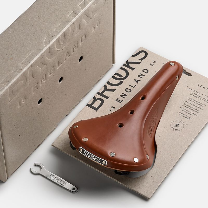 Fahrradsattel Brooks England B17 Narrow honey 8