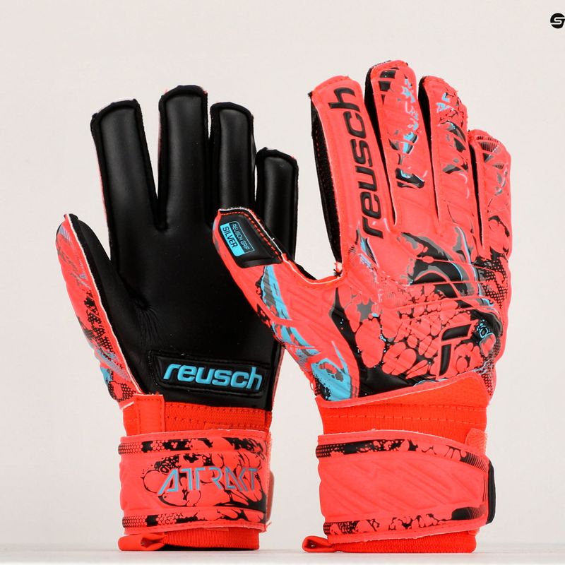 Reusch Attrakt Silver Junior Kinder-Torwarthandschuhe rot 5372215-3333 9