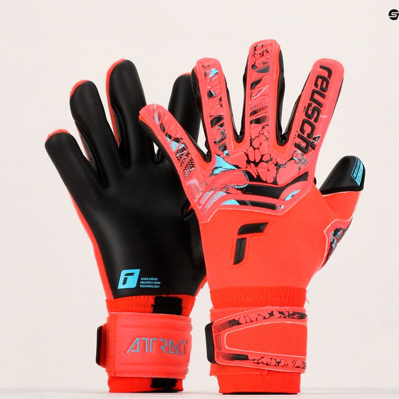 Reusch Attrakt Gold X Torwarthandschuhe rot 5370945-3333 9