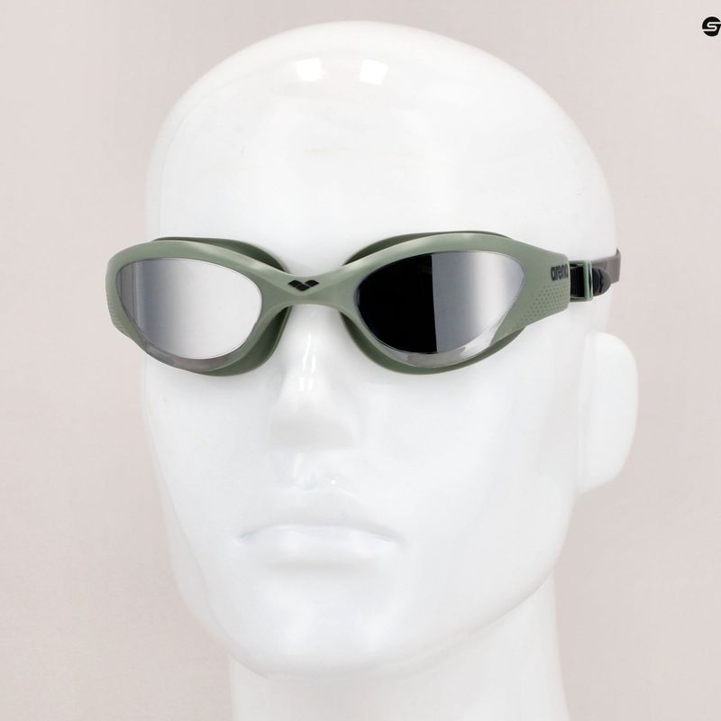 Arena The One Mirror Silber Schwimmbrille 003152/102 10