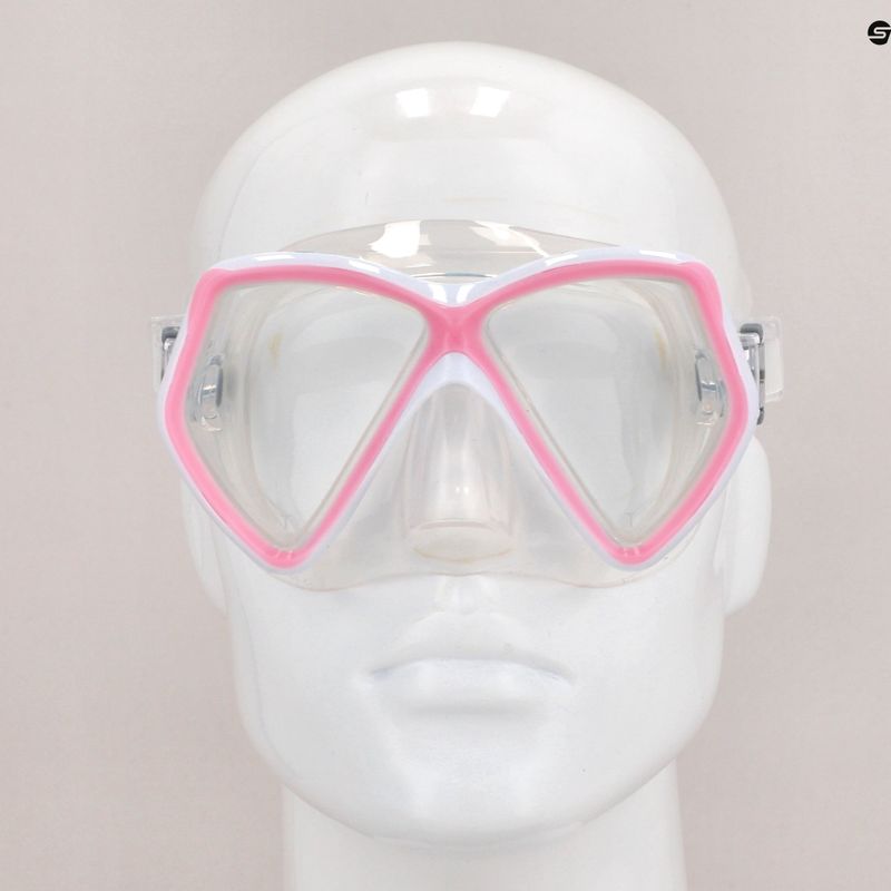 Mares Piraten Kindertauchmaske klar rosa 411321 9