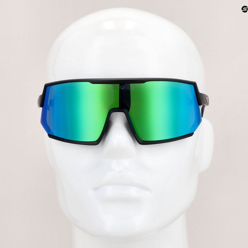 GOG Zeus Fahrradbrille schwarz E511-3P 10